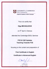 Cambridge New FCE and CAE Cambridge New FCE and CAE