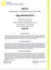 Celta Assessment O.Michalkova Celta Assessment O.Michalkova