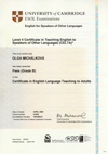 Celta Certificate O.Michalkova Celta Certificate O.Michalkova
